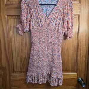 Faithful the Brand Floral Dress Fit and Flare dress size 2